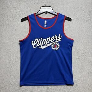 NBA Los Angeles Clippers Youth Jersey #2 Blue Red Trim Tank Top L (14–16)